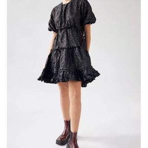 Sister Jane NWT Nora Jacquard Floral Mini Dress